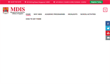Tablet Screenshot of openhouse.mdis.edu.sg